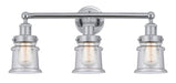 Innovations - 616-3W-PC-G184S - Three Light Bath Vanity - Edison - Polished Chrome