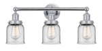 Innovations - 616-3W-PC-G52 - Three Light Bath Vanity - Edison - Polished Chrome