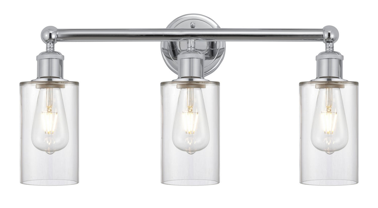 Innovations - 616-3W-PC-G802 - Three Light Bath Vanity - Edison - Polished Chrome