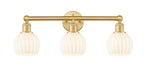 Innovations - 616-3W-SG-G1217-6WV - LED Bath Vanity - Edison - Satin Gold