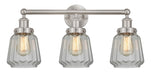 Innovations - 616-3W-SN-G142 - Three Light Bath Vanity - Edison - Brushed Satin Nickel