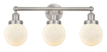 Innovations - 616-3W-SN-G201-6 - Three Light Bath Vanity - Edison - Brushed Satin Nickel