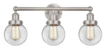 Innovations - 616-3W-SN-G202-6 - Three Light Bath Vanity - Edison - Brushed Satin Nickel