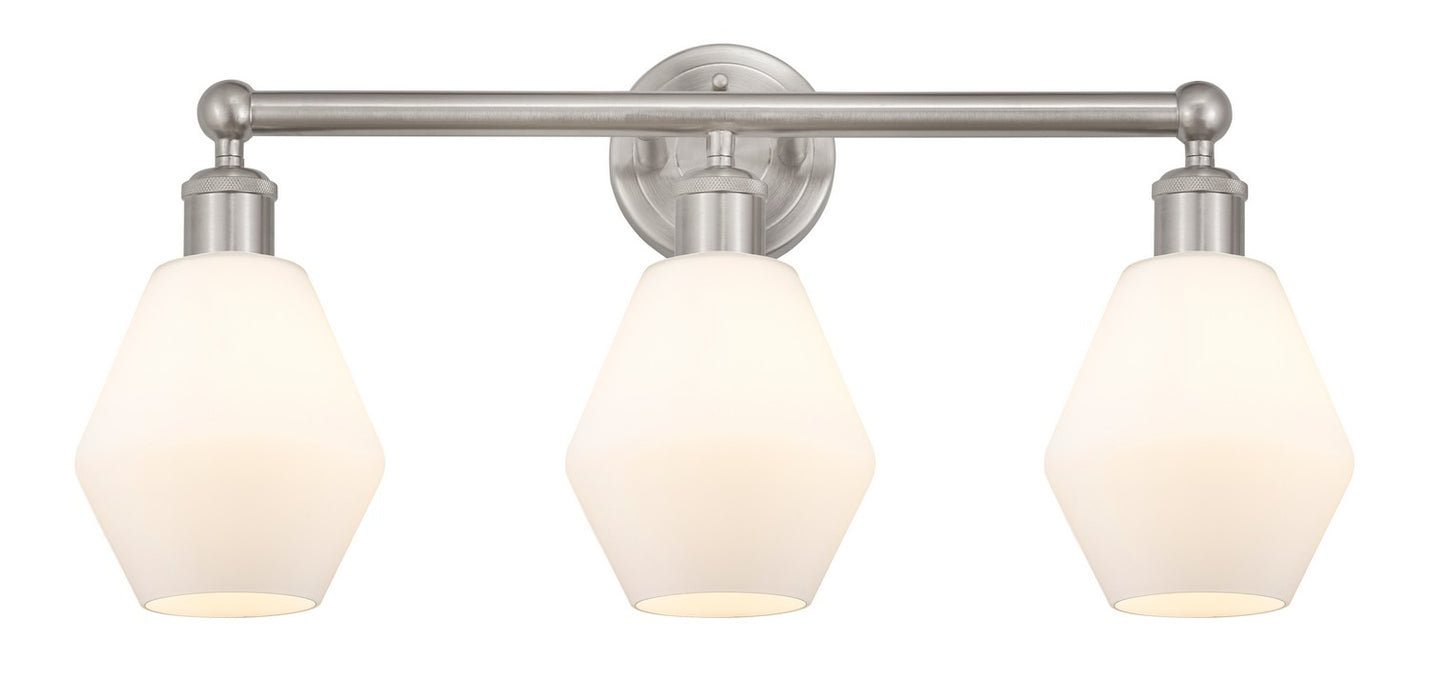 Innovations - 616-3W-SN-G651-6 - Three Light Bath Vanity - Edison - Brushed Satin Nickel