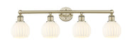 Innovations - 616-4W-AB-G1217-6WV - LED Bath Vanity - Edison - Antique Brass