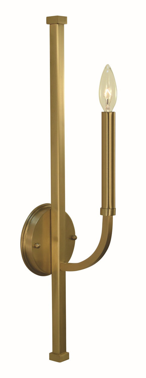 Framburg - 5871 BR - One Light Bath Sconce - Manhattan - Brushed Brass