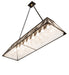 Meyda Tiffany - 265410 - Nine Light Pendant - Alpine - Textured Black