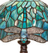 Meyda Tiffany - 267038 - One Light Table Lamp - Tiffany Hanginghead Dragonfly - Mahogany Bronze