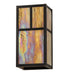 Meyda Tiffany - 267165 - One Light Wall Sconce - Hyde Park - Craftsman Brown