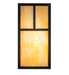 Meyda Tiffany - 267165 - One Light Wall Sconce - Hyde Park - Craftsman Brown