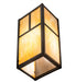 Meyda Tiffany - 267165 - One Light Wall Sconce - Hyde Park - Craftsman Brown