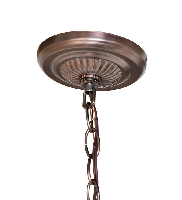 Meyda Tiffany - 267380 - One Light Pendant - Loon - Mahogany Bronze