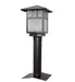 Meyda Tiffany - 267496 - One Light Post Mount - Seneca - Craftsman Brown