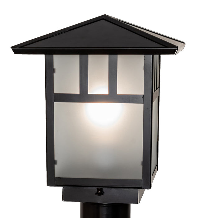 Meyda Tiffany - 267496 - One Light Post Mount - Seneca - Craftsman Brown