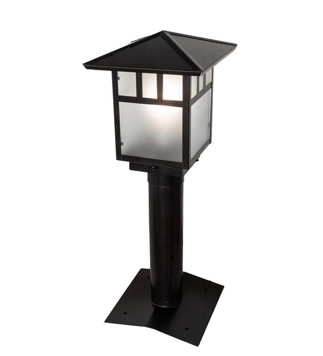 Meyda Tiffany - 267496 - One Light Post Mount - Seneca - Craftsman Brown