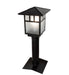 Meyda Tiffany - 267496 - One Light Post Mount - Seneca - Craftsman Brown