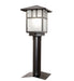 Meyda Tiffany - 267496 - One Light Post Mount - Seneca - Craftsman Brown