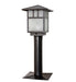 Meyda Tiffany - 267497 - One Light Post Mount - Seneca - Craftsman Brown