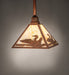 Meyda Tiffany - 268590 - One Light Pendant - Loon - Vintage Copper