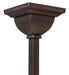 Meyda Tiffany - 269100 - Two Light Semi-Flushmount - Diamond Band Mission - Mahogany Bronze