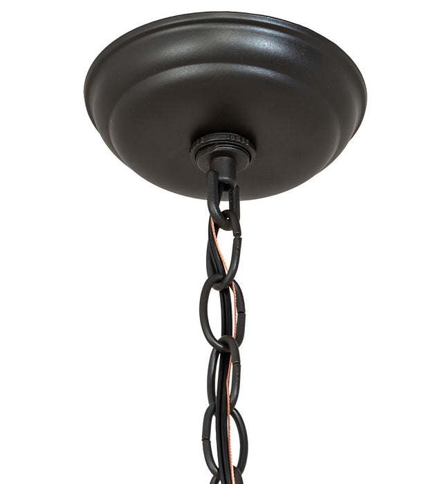 Meyda Tiffany - 269272 - Two Light Pendant - Tall Pines - Wrought Iron