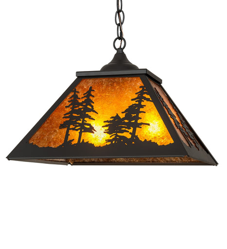 Tall Pines Two Light Pendant