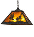 Meyda Tiffany - 269272 - Two Light Pendant - Tall Pines - Wrought Iron