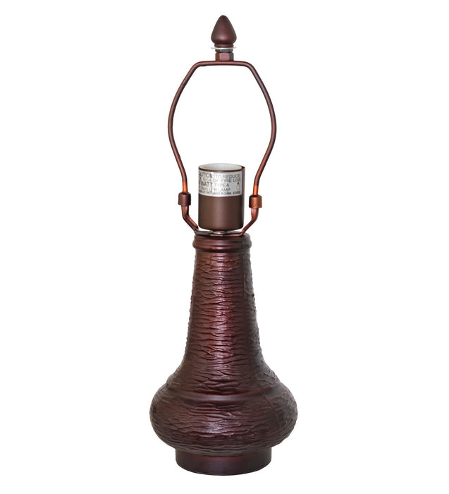 Meyda Tiffany - 269286 - One Light Table Base - Crafts - Mahogany Bronze