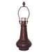 Meyda Tiffany - 269286 - One Light Table Base - Crafts - Mahogany Bronze