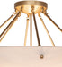 Meyda Tiffany - 269646 - Eight Light Pendant - Madison - Gold Metallic