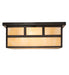 Meyda Tiffany - 269713 - Four Light Flushmount - Hyde Park - Craftsman Brown