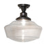 Meyda Tiffany - 269917 - One Light Flushmount - Revival - Craftsman Brown