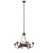 Meyda Tiffany - 270133 - Nine Light Chandelier Hardware - Mahogany Bronze - Mahogany Bronze