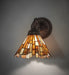 Meyda Tiffany - 270869 - One Light Wall Sconce - Delta - Mahogany Bronze