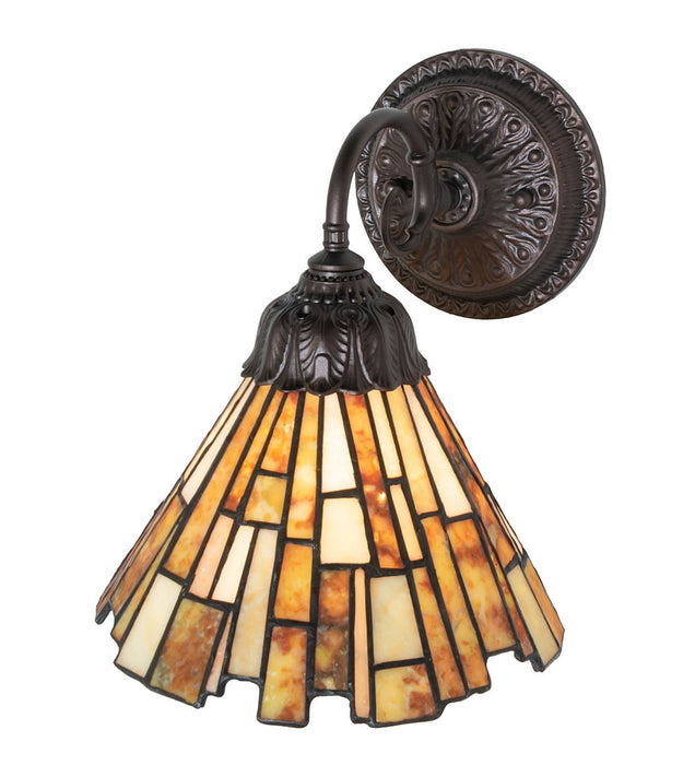 Meyda Tiffany - 270869 - One Light Wall Sconce - Delta - Mahogany Bronze