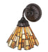 Meyda Tiffany - 270869 - One Light Wall Sconce - Delta - Mahogany Bronze