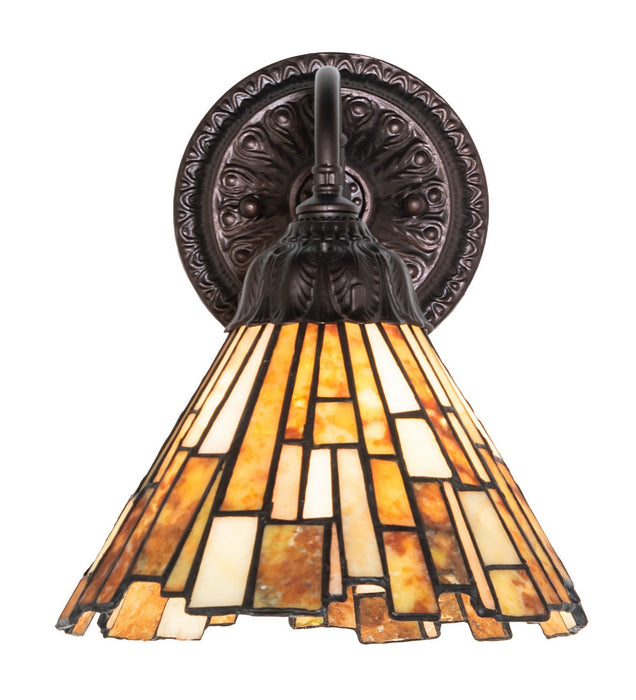 Meyda Tiffany - 270869 - One Light Wall Sconce - Delta - Mahogany Bronze