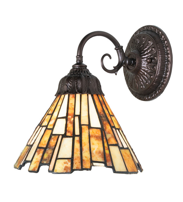 Meyda Tiffany - 270869 - One Light Wall Sconce - Delta - Mahogany Bronze