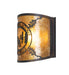 Meyda Tiffany - 271200 - One Light Wall Sconce - Personalized - Burnished Antique Copper