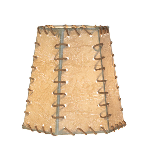 Faux Leather & Rawhide Shade