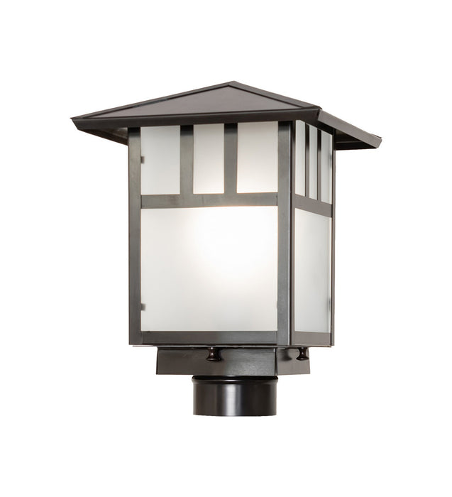 Meyda Tiffany - 272564 - One Light Post Mount - Seneca - Craftsman Brown