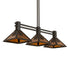 Meyda Tiffany - 272672 - Three Light Island Pendant - Whispering Pines - Oil Rubbed Bronze