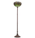 Meyda Tiffany - 272748 - One Light Torchiere - Tiffany Hanginghead Dragonfly