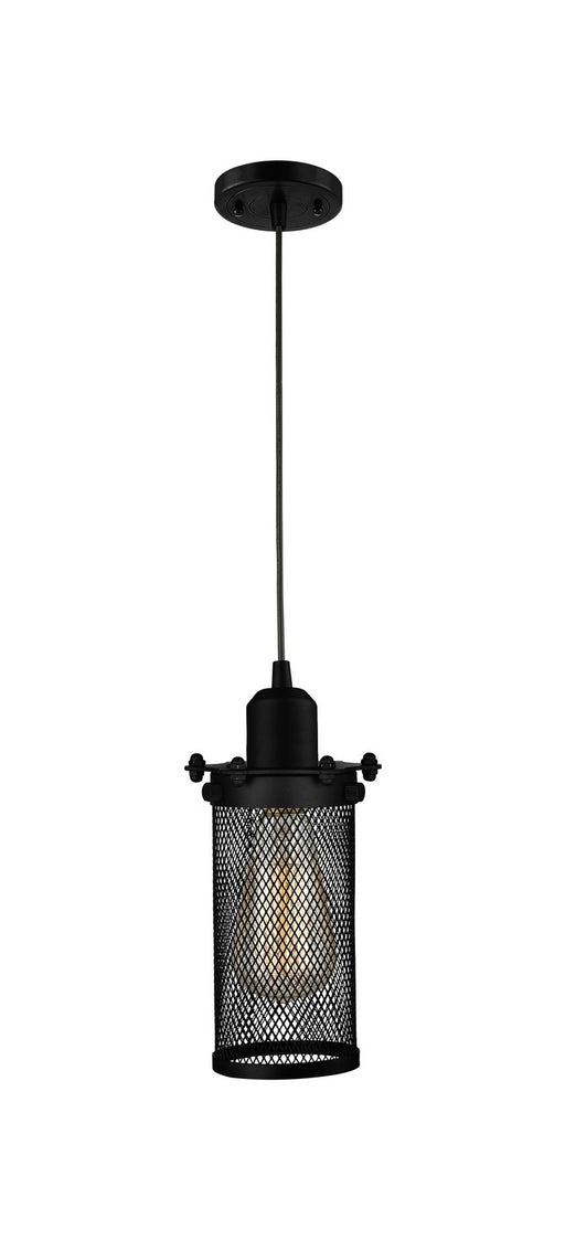 Innovations - 900-1P-BK-CE219-BK - One Light Mini Pendant - Austere - Matte Black