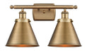 Innovations - 916-2W-BB-M13-BB - Two Light Bath Vanity - Ballston Urban - Brushed Brass