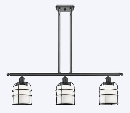 Innovations - 916-3I-BK-G51-CE - LED Island Pendant - Ballston Urban - Matte Black