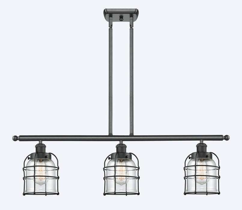 Innovations - 916-3I-BK-G52-CE - LED Island Pendant - Ballston Urban - Matte Black