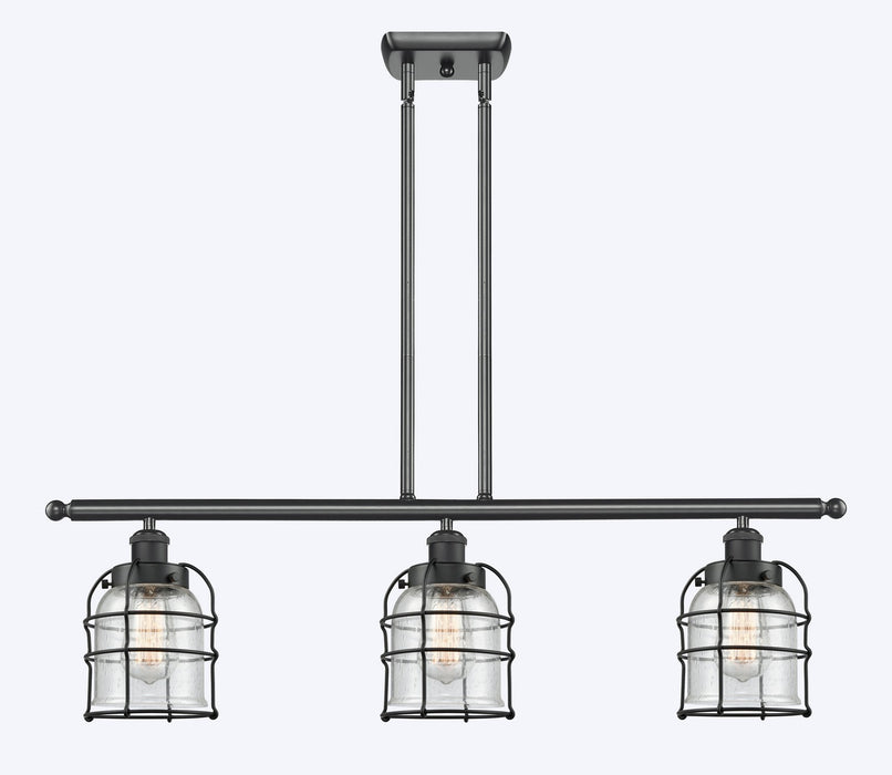 Innovations - 916-3I-BK-G54-CE - LED Island Pendant - Ballston Urban - Matte Black