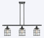 Innovations - 916-3I-BK-G54-CE - LED Island Pendant - Ballston Urban - Matte Black