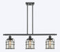 Innovations - 916-3I-BK-G58-CE - LED Island Pendant - Ballston Urban - Matte Black